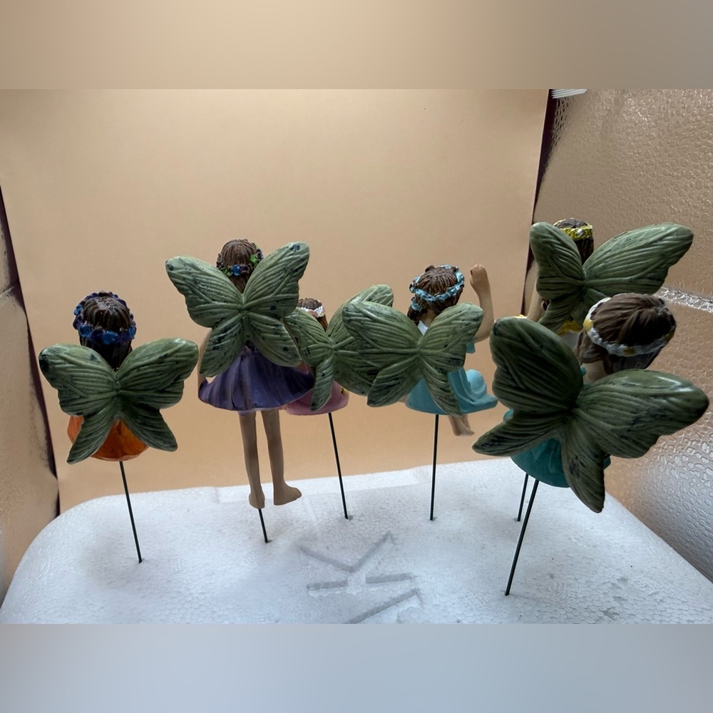 Colorful Fairy Figurines Set - Picture 5 of 5